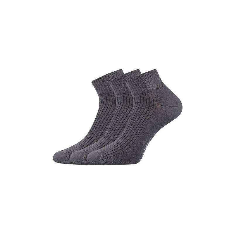 3PACK ponožky VoXX tmavě šedé (Setra)