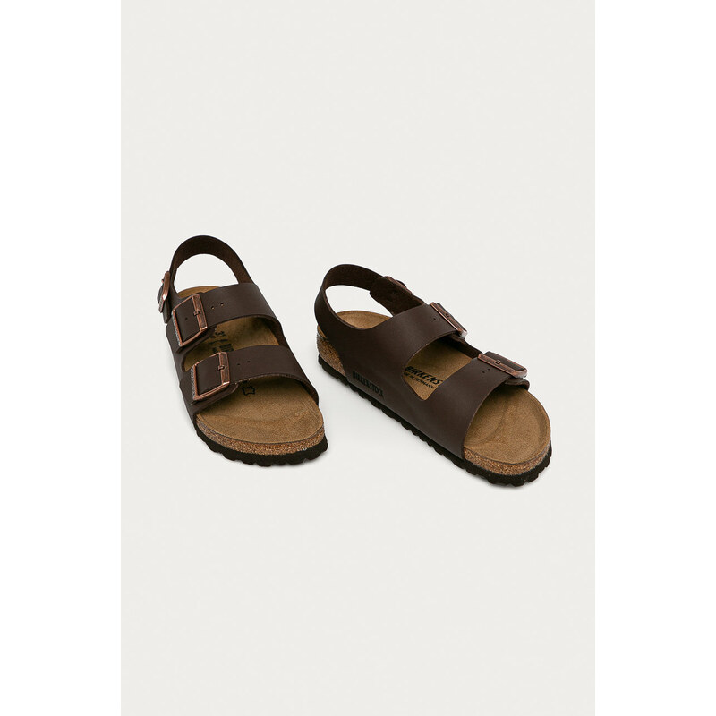 Sandály Birkenstock Milano 34703-Dark.Brown