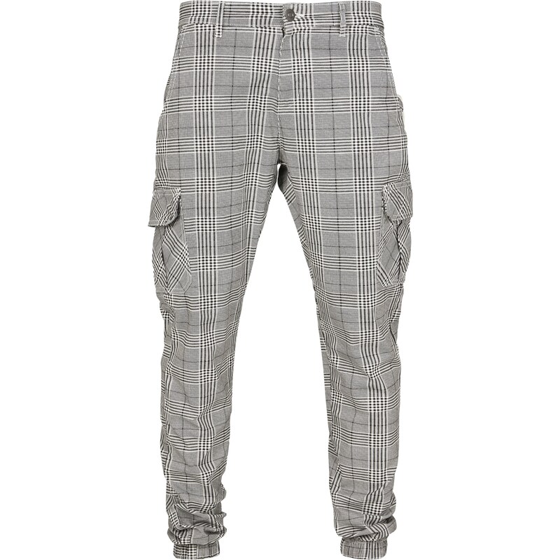 Urban Classics Kapsáče šedý melír / bílá