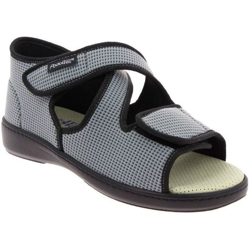 PodoWell ACADEMIE zdravotní sandálz pro oteklé nohy unisex šedé 38840086