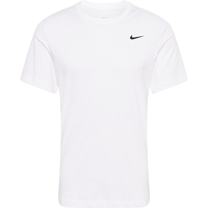 NIKE Funkční tričko černá / bílá
