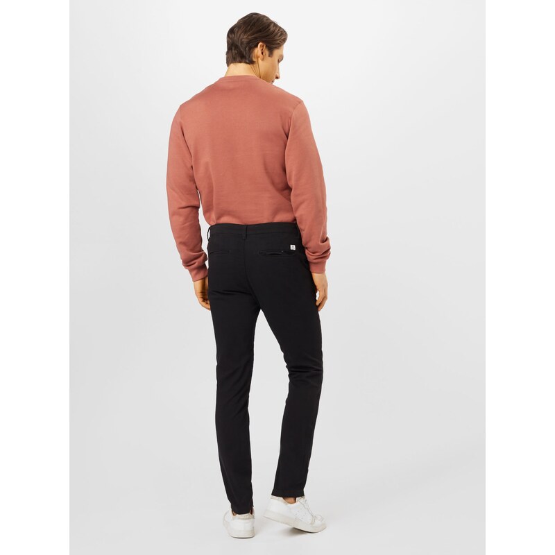 JACK & JONES Chino kalhoty 'Marco Dave' černá