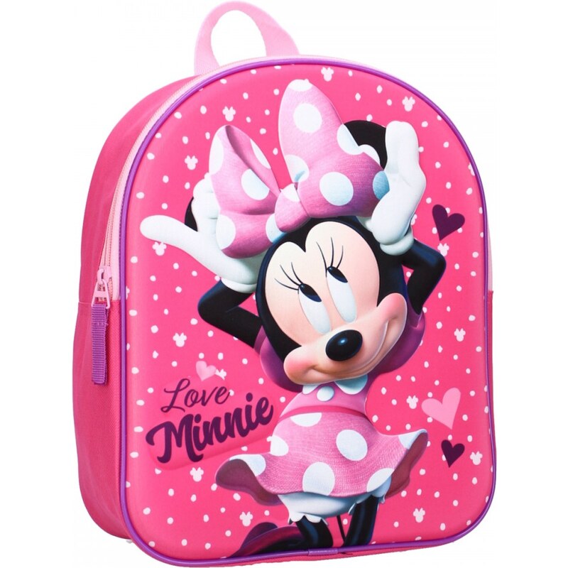 Vadobag Dětský 3D batůžek Minnie Mouse - Disney