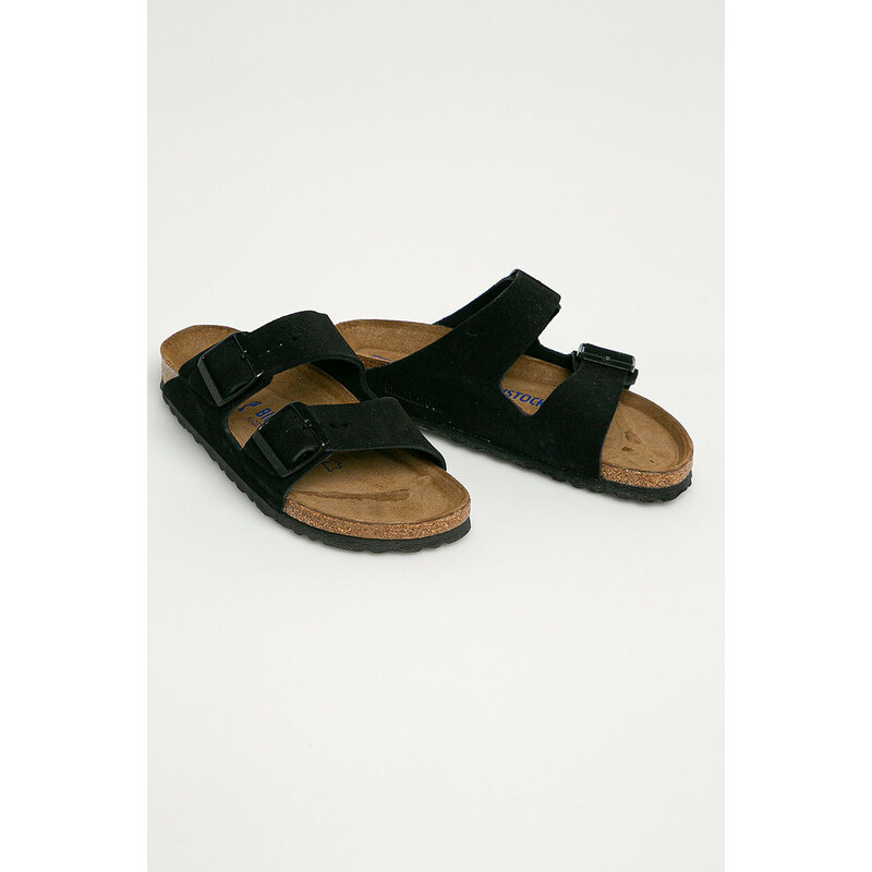 Semišové pantofle Birkenstock Arizona 951323-Suede.Blac