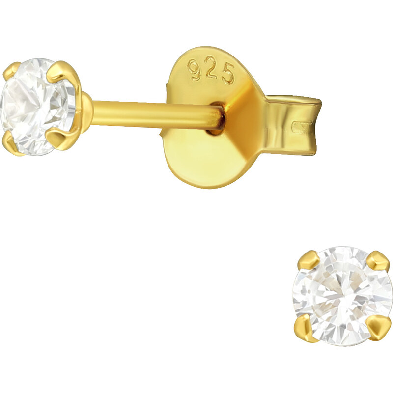 Olivie Stříbrné 3mm náušnice ZLATÍČKA 4919 56754423