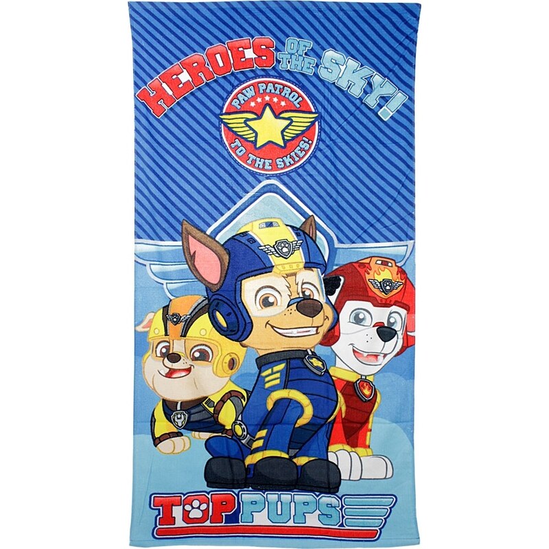 PAW PATROL MODRÝ RUČNÍK Modrá