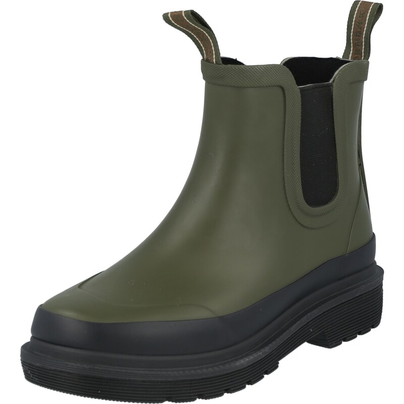 ILSE JACOBSEN Holínky khaki / černá
