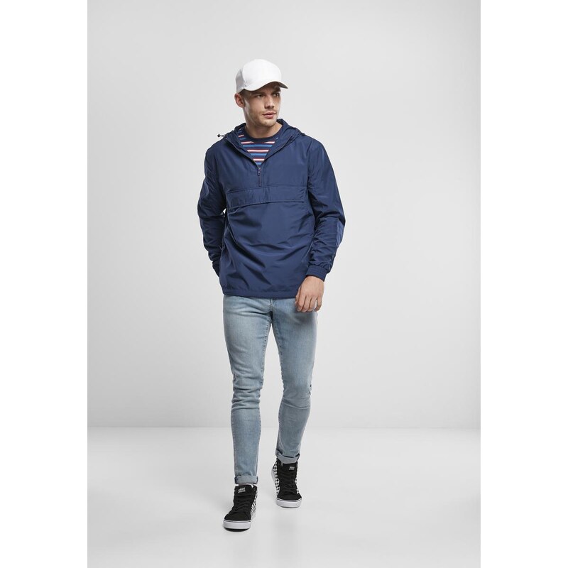 UC Men Basic Pull Over Jacket tmavě modrá