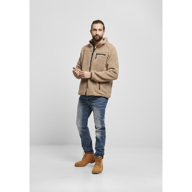 Brandit Teddyfleece Jacket camel