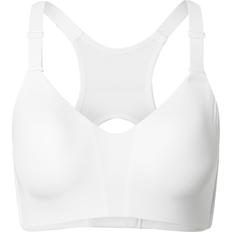 NIKE Sportovní podprsenka Rival bílá