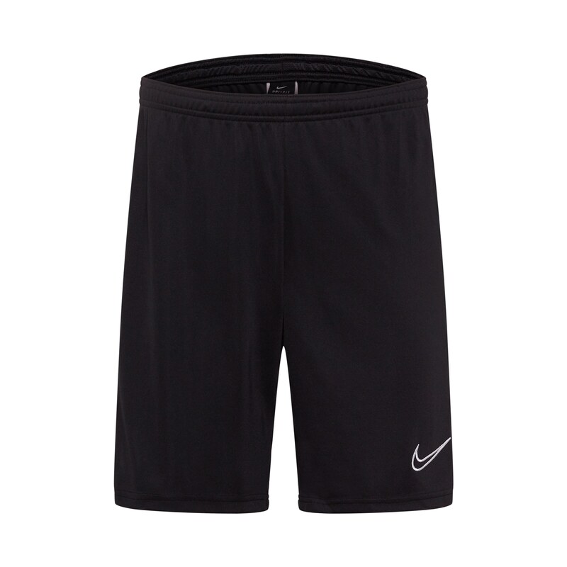 NIKE Sportovní kalhoty Academy černá / bílá