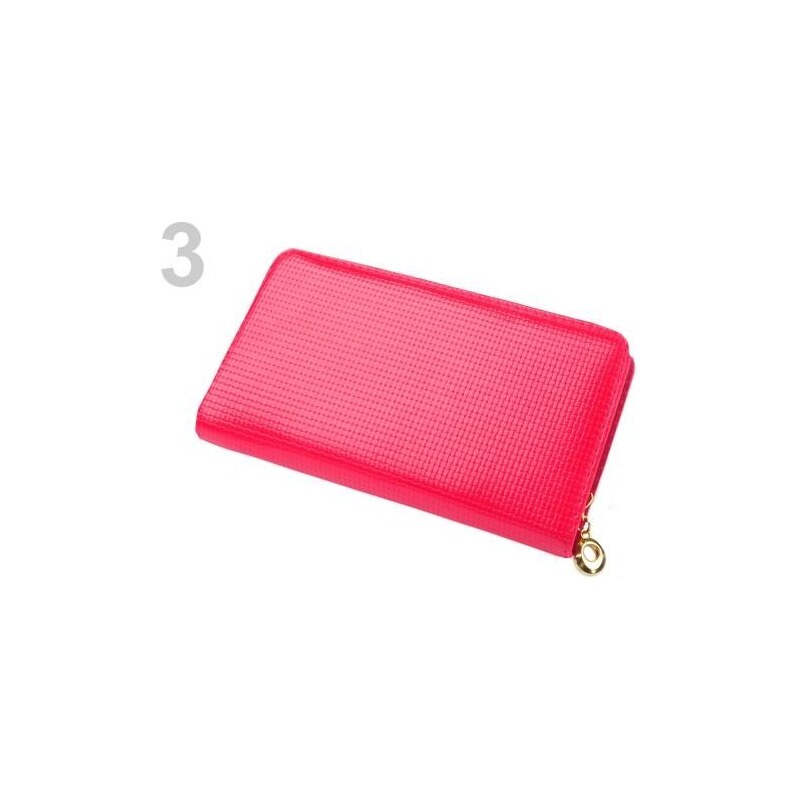 Stoklasa Dámská peněženka 10x21cm (1 ks) - 3 růžová malinová