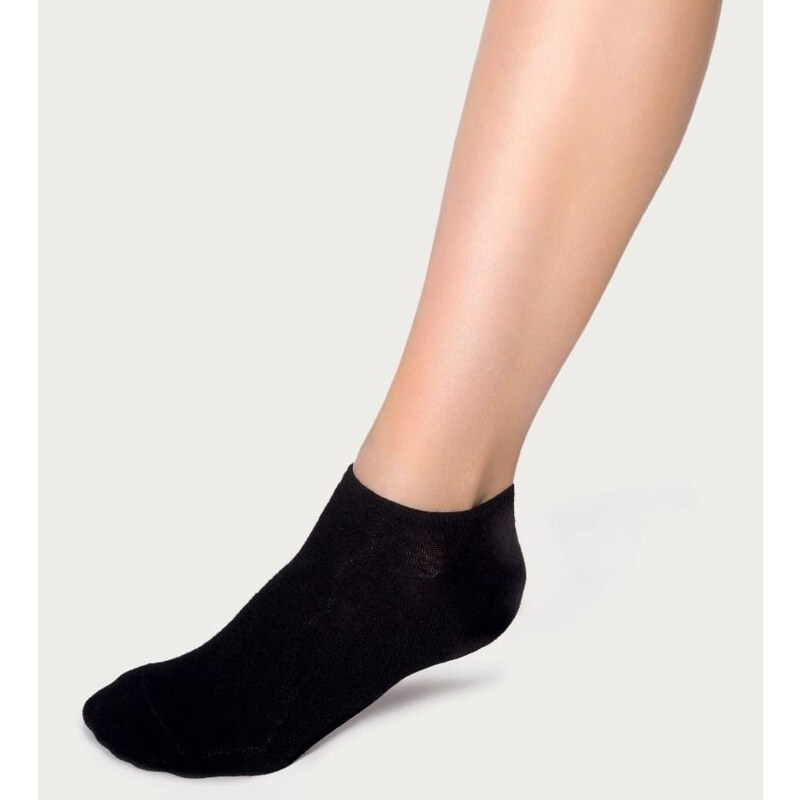 Ponožky unisex pro suché a rozpraskané paty černé ITBS-ITBM 56908221
