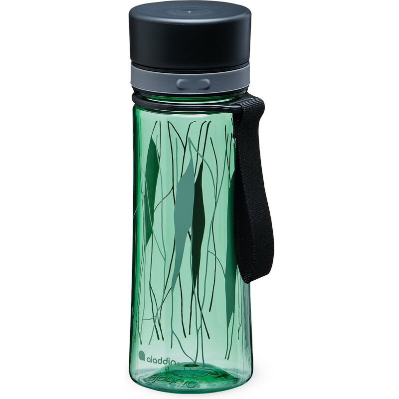 ALADDIN Aveo láhev na vodu 350 ml Basil Green Print