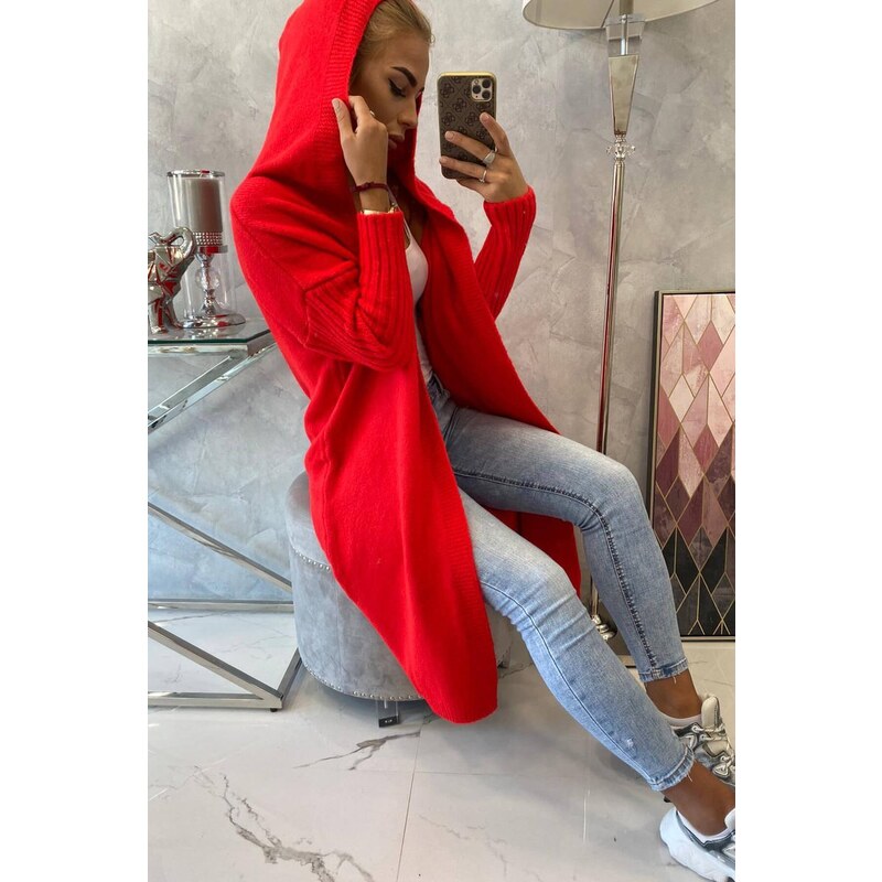 Dámský cardigan Kesi Red