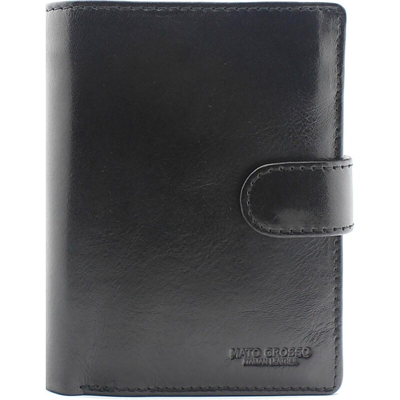 Pánská kožená peněženka Mato Grosso 0703/17-60 RFID černá