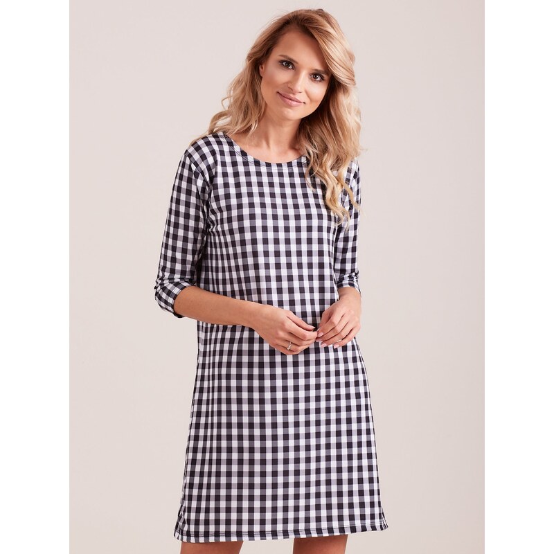 Factory Price Dress-PL-SK-4335.08-black-white