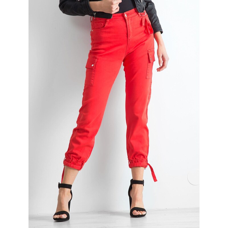 Daysie Trousers-JMP-SP-166-D.92P-red