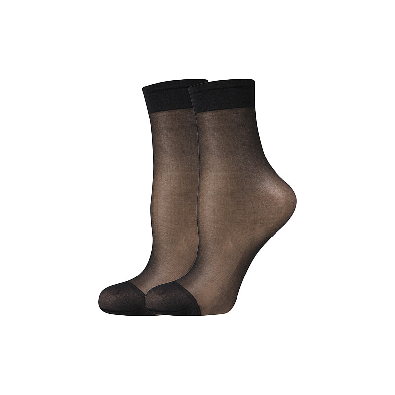 Boma Ponožky LADY socks 17 DEN / 2 páry NERO