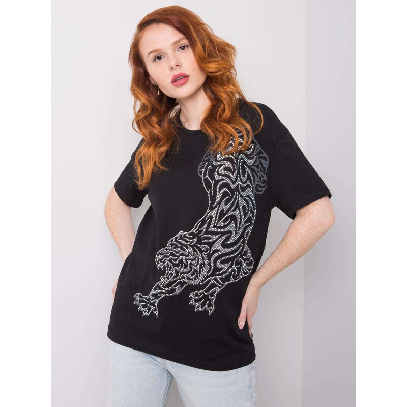 H&B T-shirt-HB-TS-3044.53P-black