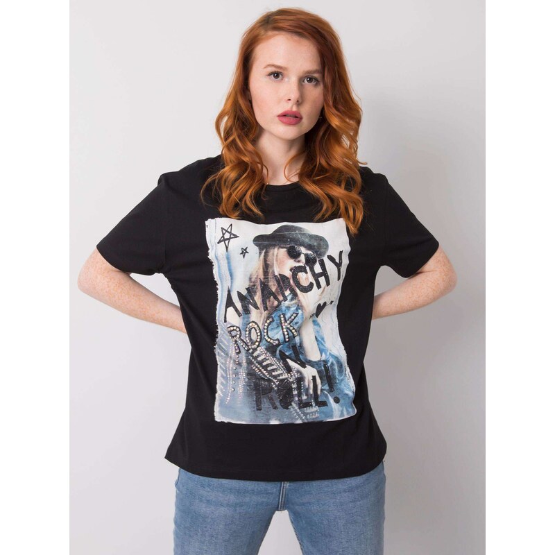 H&B T-shirt-HB-TS-3052.67P-black