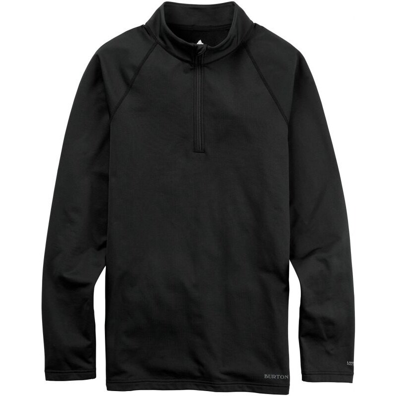 TERMO PRÁDO BURTON HW X 1/4 ZIP - černá -