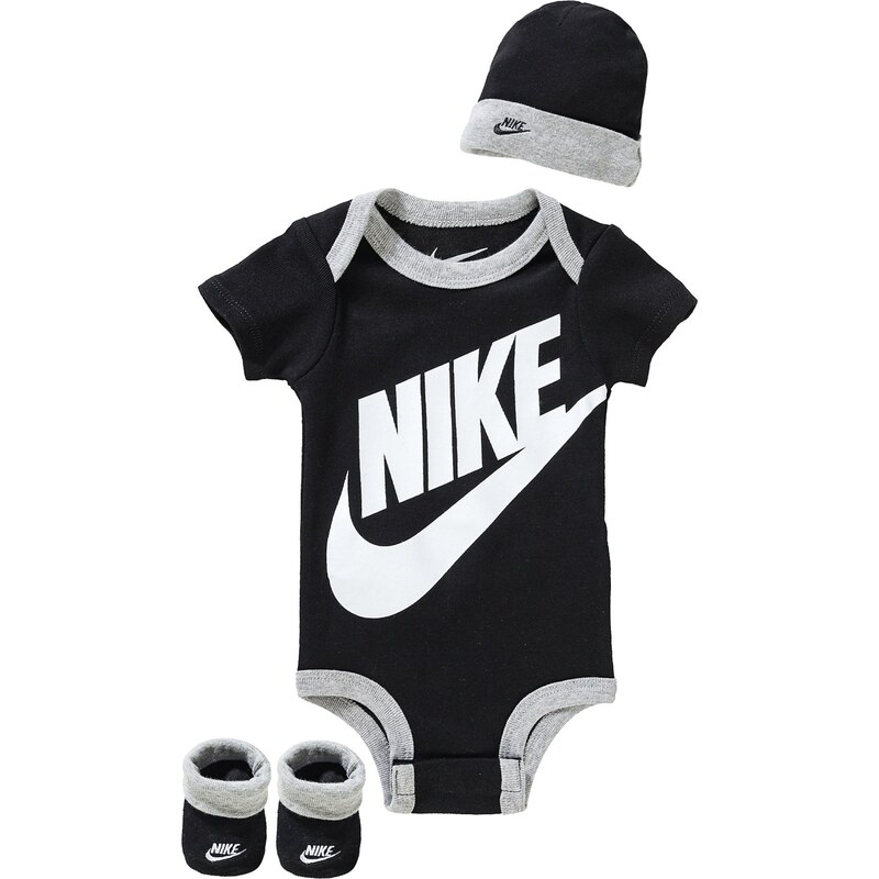 Nike Sportswear Sada Futura šedý melír / černá / bílá