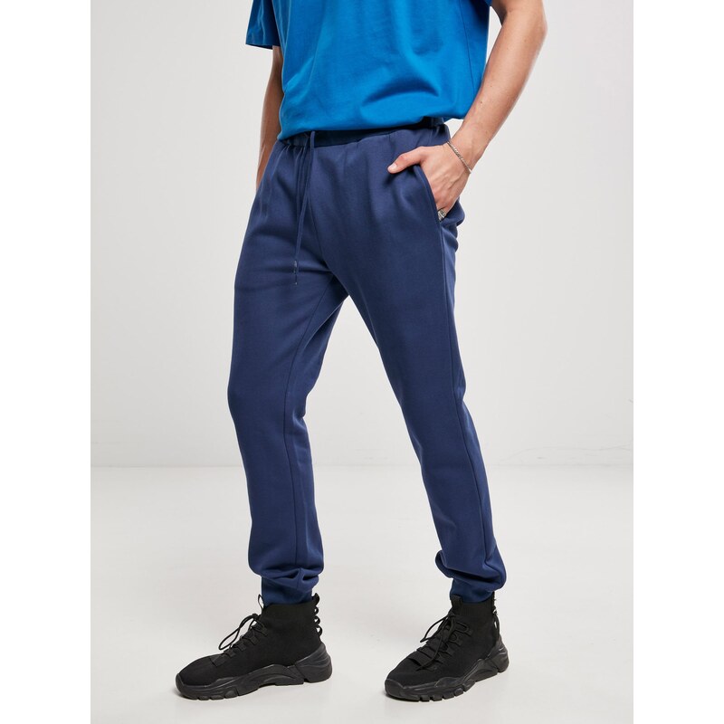 Urban Classics Kalhoty 'Basic' tmavě modrá