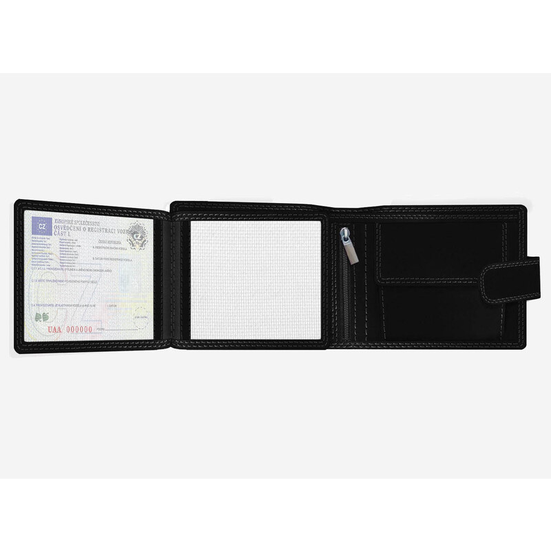 Kožená Penězenka JEEP s ochranou kreditních karet RFID wrangler
