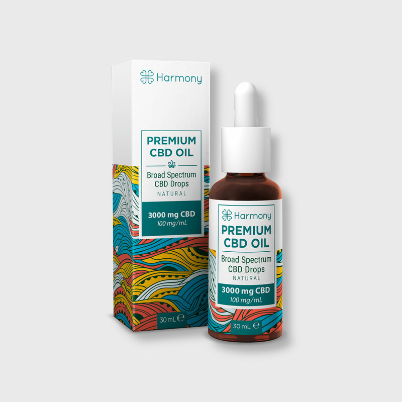 Harmony CBD olej 10%, 3000 mg, 30 ml