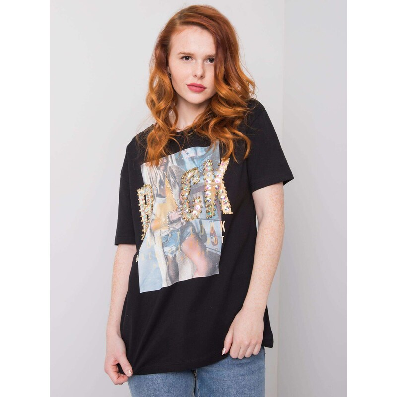 H&B T-shirt-HB-TS-3056.77P-black