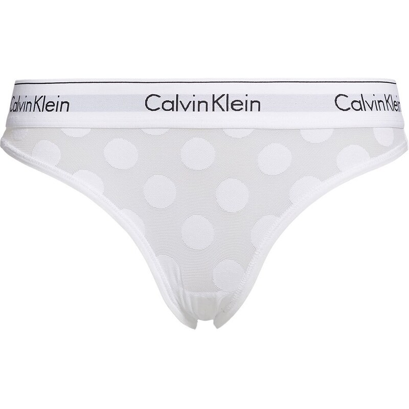 Kalhotky QF5850E-100 bílá - Calvin Klein 57131360