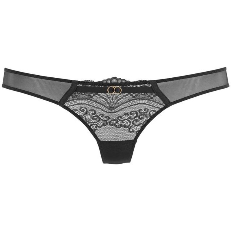 LASCANA Tanga černá