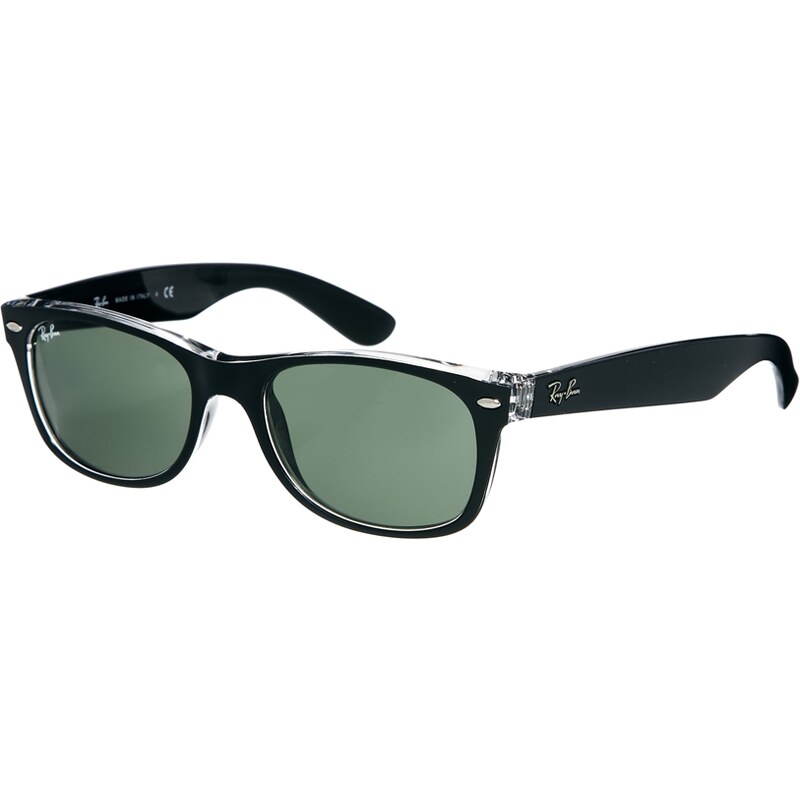 Ray-Ban Black and Clear New Wayfarer Sunglasses