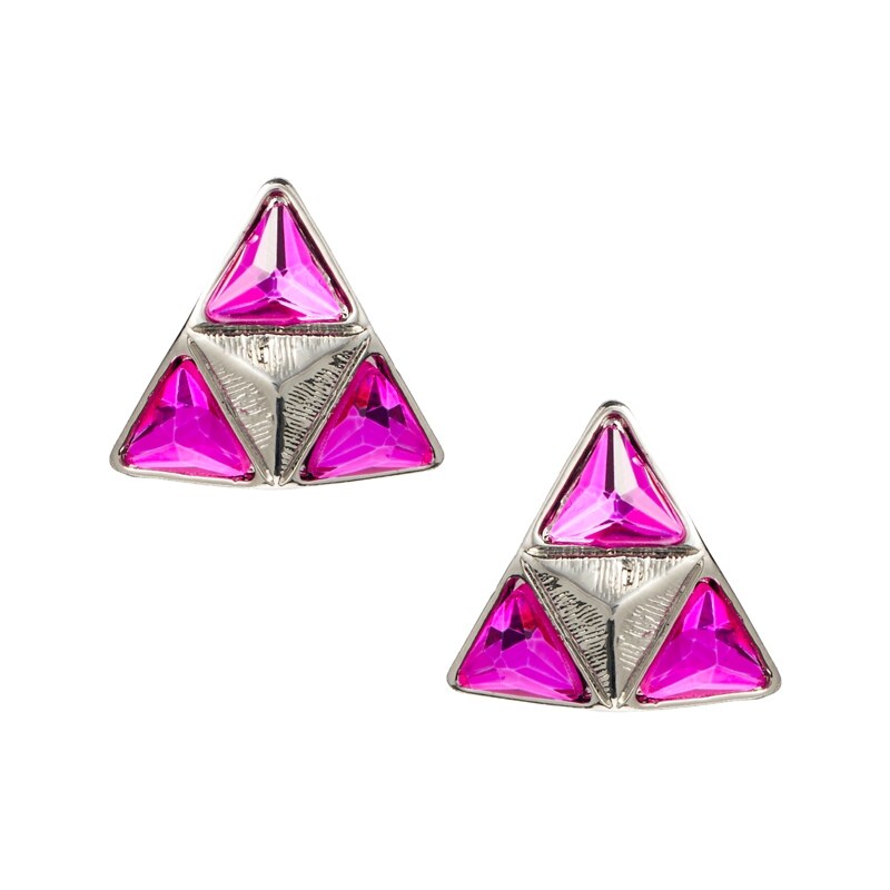 Designsix Drury Triangle Stud Earrings