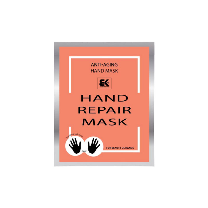 Brazil keratin Kompletní hydratační maska na ruce Hand Repair Mask woman