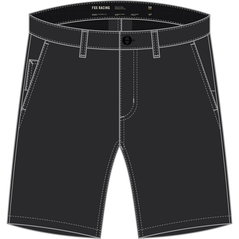 Pánské šortky Fox Essex Tech Stretch Short 21" Black