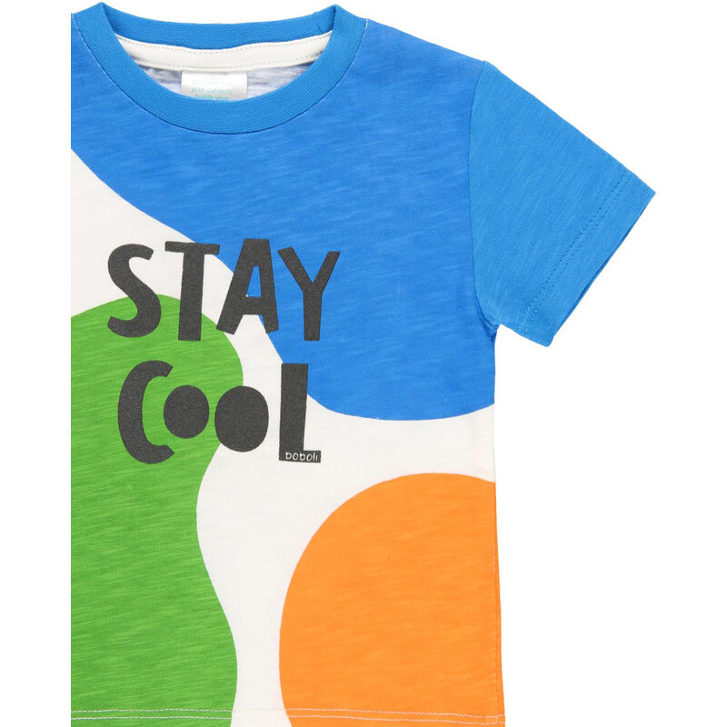 Boboli Chlapecké tričko barevné Stay Cool