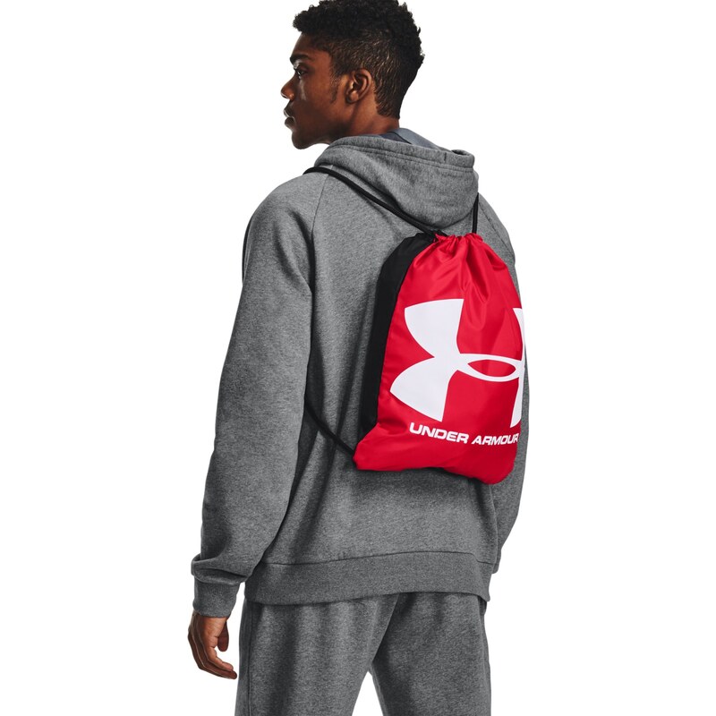 Under Armour UA Ozsee Sackpack-RED Red / Black / Red