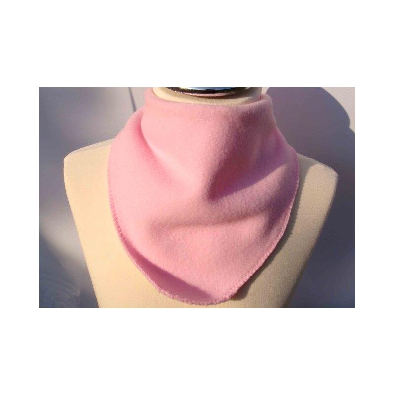 Fleecový šátek růžový - pro nejmenší