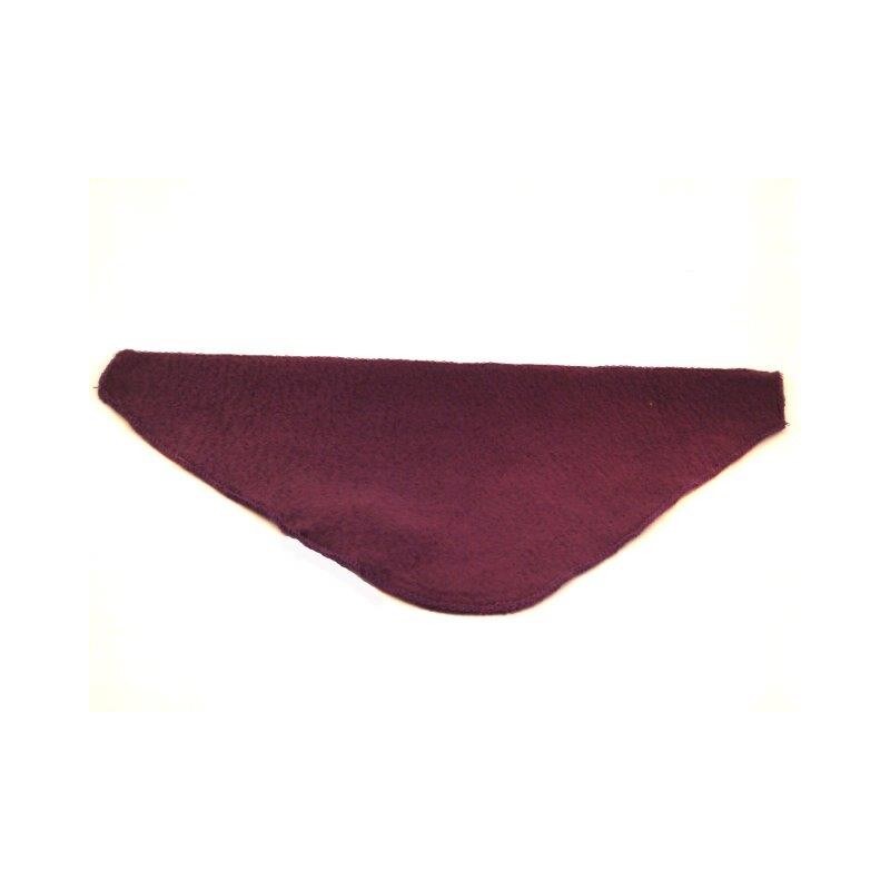 Fleecový šátek tmavě fialovy - pro nejmenší