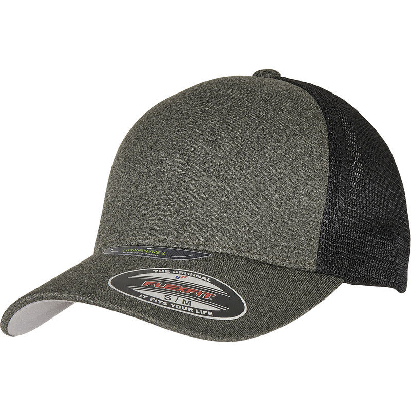 FLEXFIT UNIPANEL CAP olivová/černá