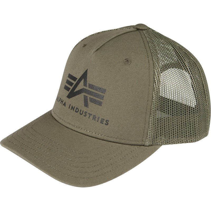 ALPHA INDUSTRIES Kšiltovka olivová / černá 86092060