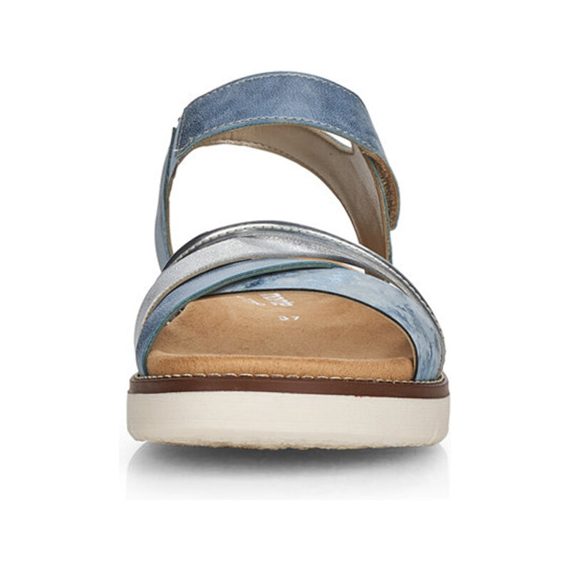 RIEKER Dámské sandály REMONTE D2058-12 modrá