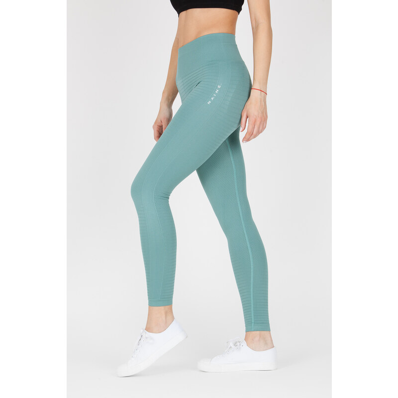 Naine Dámské legíny s push-up efektem Barva: Tyrkysová, Velikost: S 74222073