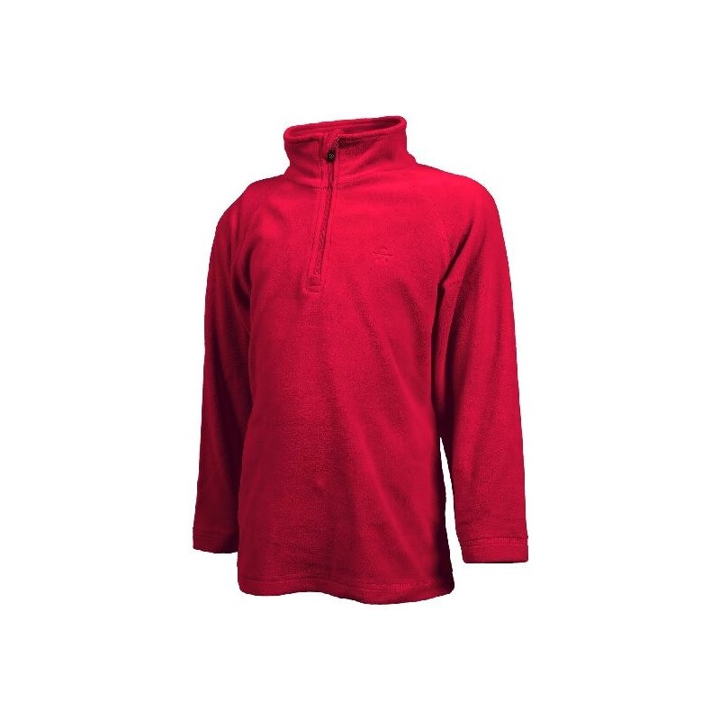 Color Kids Sandberg fleece pulli Racing red