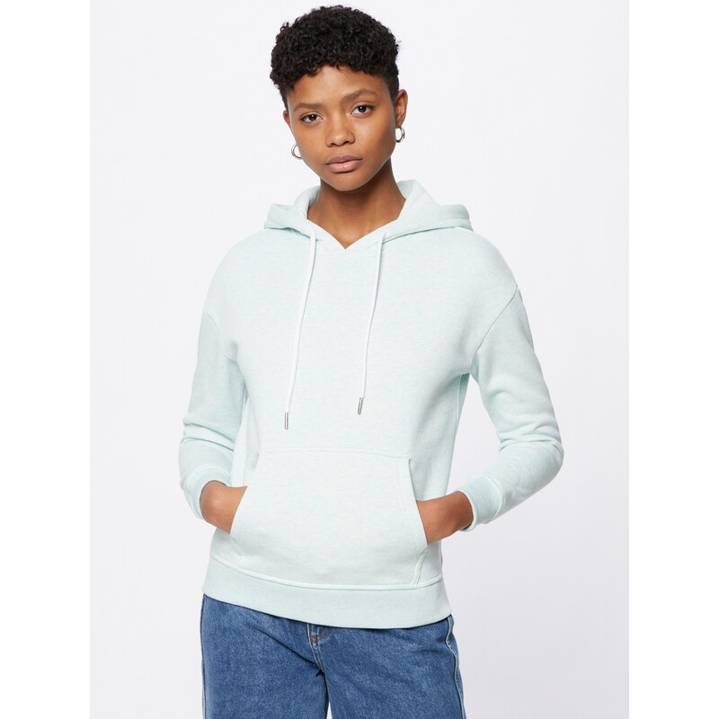 Urban Classics Mikina aqua modrá