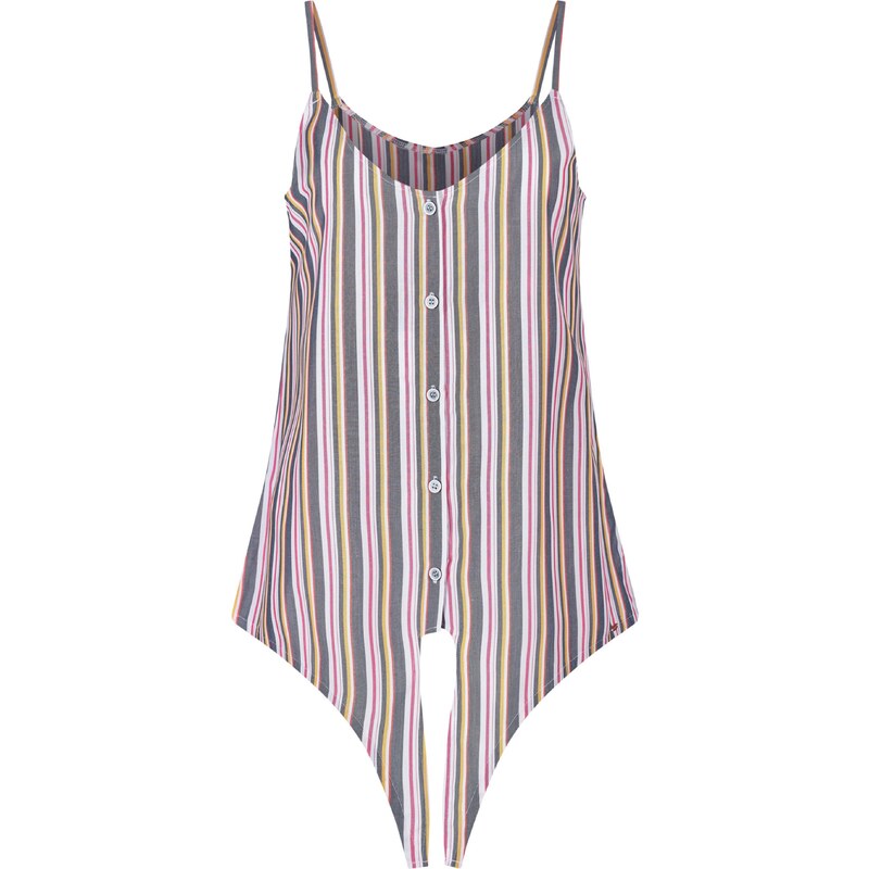Skiny Tričko na spaní medová / šedá / pink / bílá