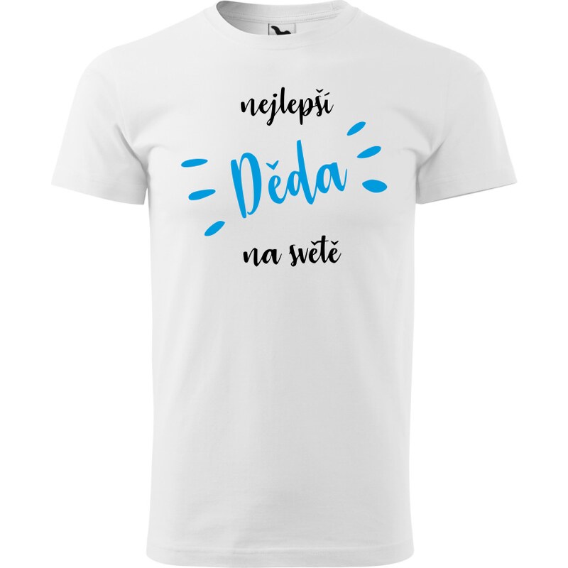 Fenomeno Pánské tričko Nejlepší děda - bílé