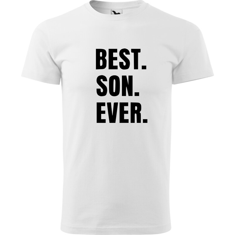 Fenomeno Pánské tričko Best son ever - bílé